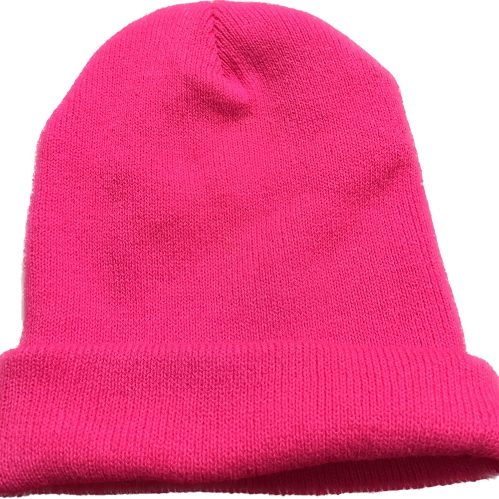 Pink beanie